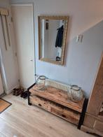 TV-meubel mangohout met 2 lades, Ophalen, Nieuw, 25 tot 50 cm, Minder dan 100 cm