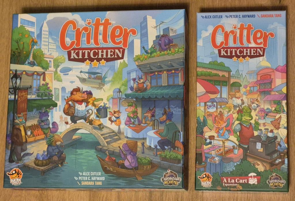 Engelse versie Critter Kitchen met uitbreiding, Ophalen, Zo goed als nieuw