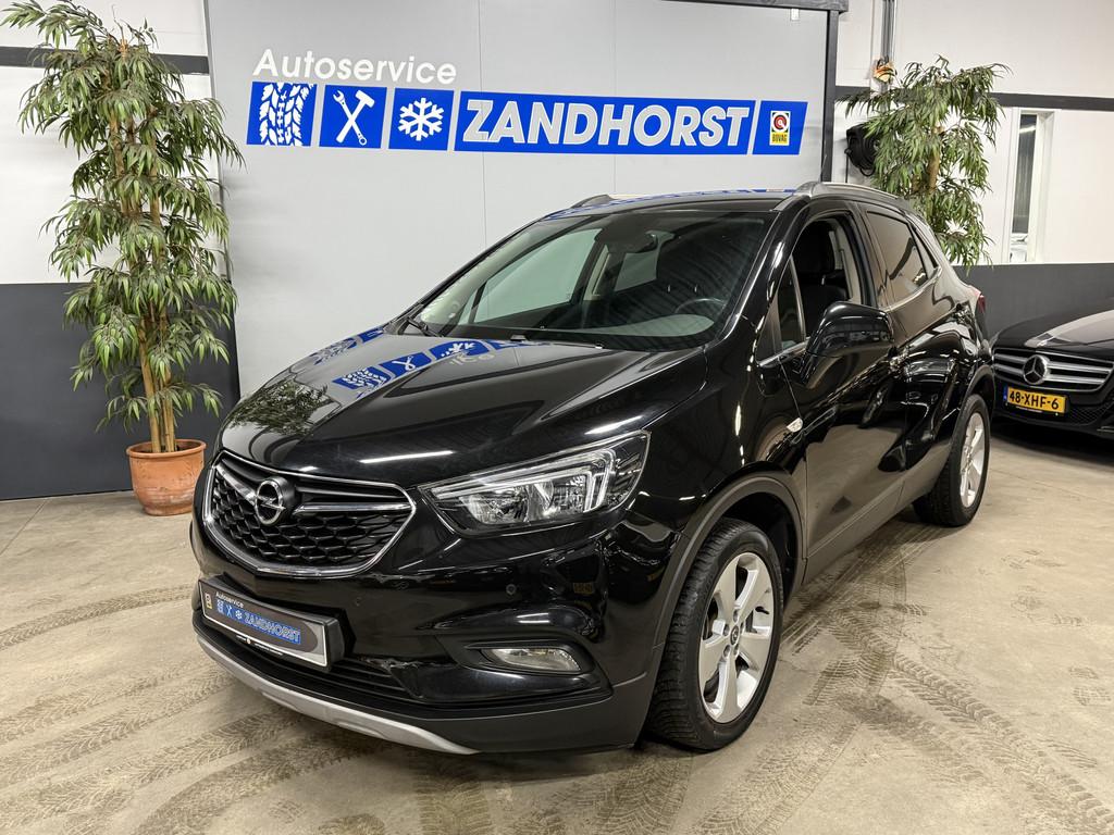 Opel Mokka X 1.4 Turbo Innovation // Camera // Ecc // Keyles, Gebruikt, Leder en Stof, Zwart, Origineel Nederlands