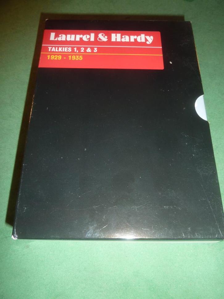 Laurel & Hardy  Talkies 1, 2 en 3  6 Dvd-box, Cd's en Dvd's, Dvd's | Klassiekers, Zo goed als nieuw, Komedie, Voor 1940, Alle leeftijden