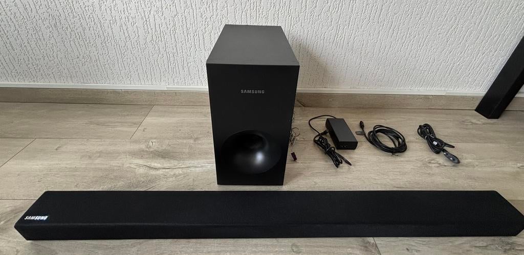 Samsung HW K335  subwoofer/soundbar compleet, Ophalen, Bluetooth, Zo goed als nieuw