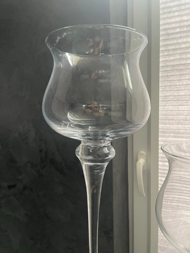 Rivera Maison Windlichten op voet - Set van 3, Ophalen, Overige materialen, Overige kleuren, Zo goed als nieuw