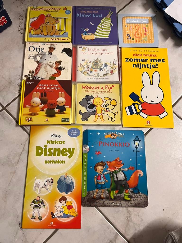 Kinderboeken & luisterboeken pakket (nijntje, Disney, Otje), Ophalen of Verzenden, Zo goed als nieuw, 3 tot 4 jaar