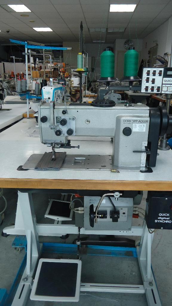 Industrie Naaimachine Adler 3 Voudig Transport Half aut.467, Hobby en Vrije tijd, Overige merken, Gebruikt, Ophalen of Verzenden