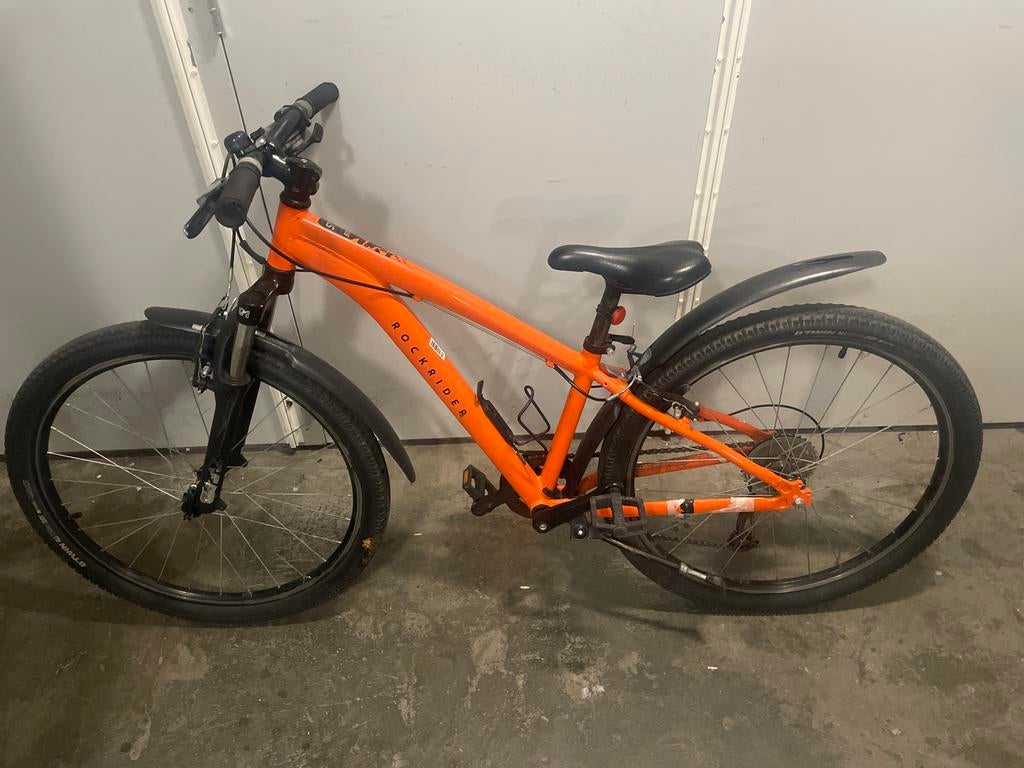Rockrider ST 100 Mountainbike - Oranje, Fietsen en Brommers, Fietsen | Heren | Sportfietsen en Toerfietsen, Overige merken, Minder dan 10 versnellingen