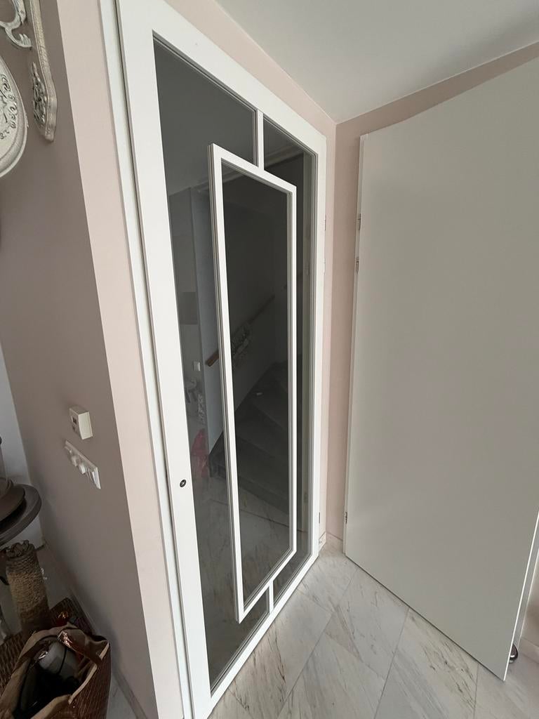 Luxe houten opdek deur svedex 93 x 231,5 cm rechtsdraaiend, Ophalen, 80 tot 100 cm, 215 cm of meer, Binnendeur