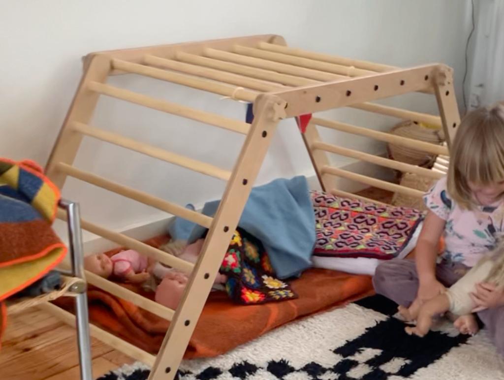 Modulair houten Pikler klimrek – design: UPA family, Ophalen of Verzenden, Zo goed als nieuw, Overige typen