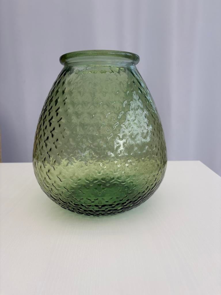 Vaas Dôme Deco 26cm h x 23cm b, Ophalen, Overige kleuren, Minder dan 50 cm, Glas
