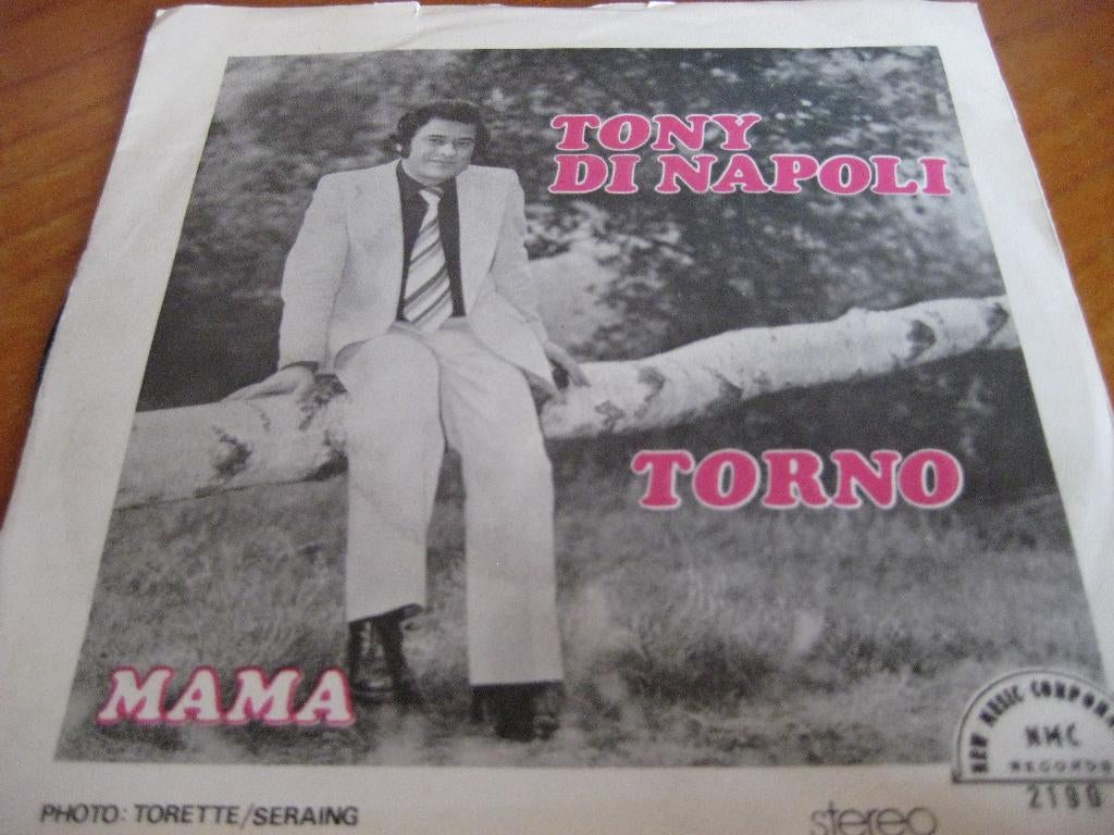 Tony di Napoli: Torno, Ophalen of Verzenden, Zo goed als nieuw, Pop, Single