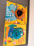 2 Boeken met handpop: De Honing van Meneer Beer & Dino's Sla, Boeken, Ophalen
