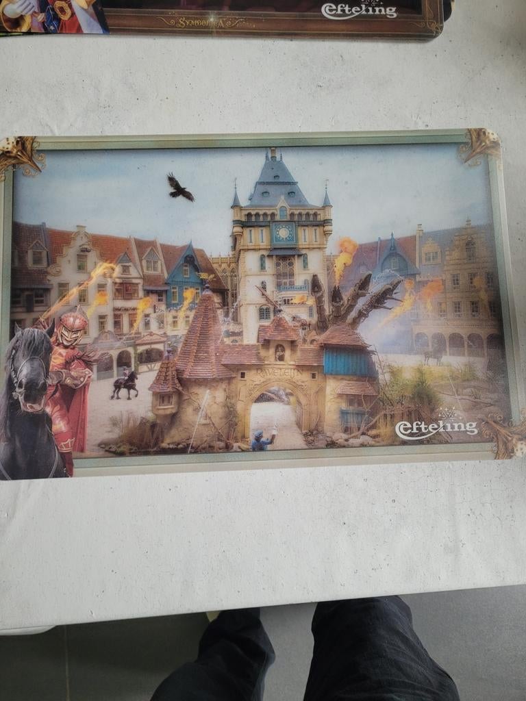 Efteling Raveleijn placemat, Verzamelen, Ophalen of Verzenden, Zo goed als nieuw, Gebruiksvoorwerp