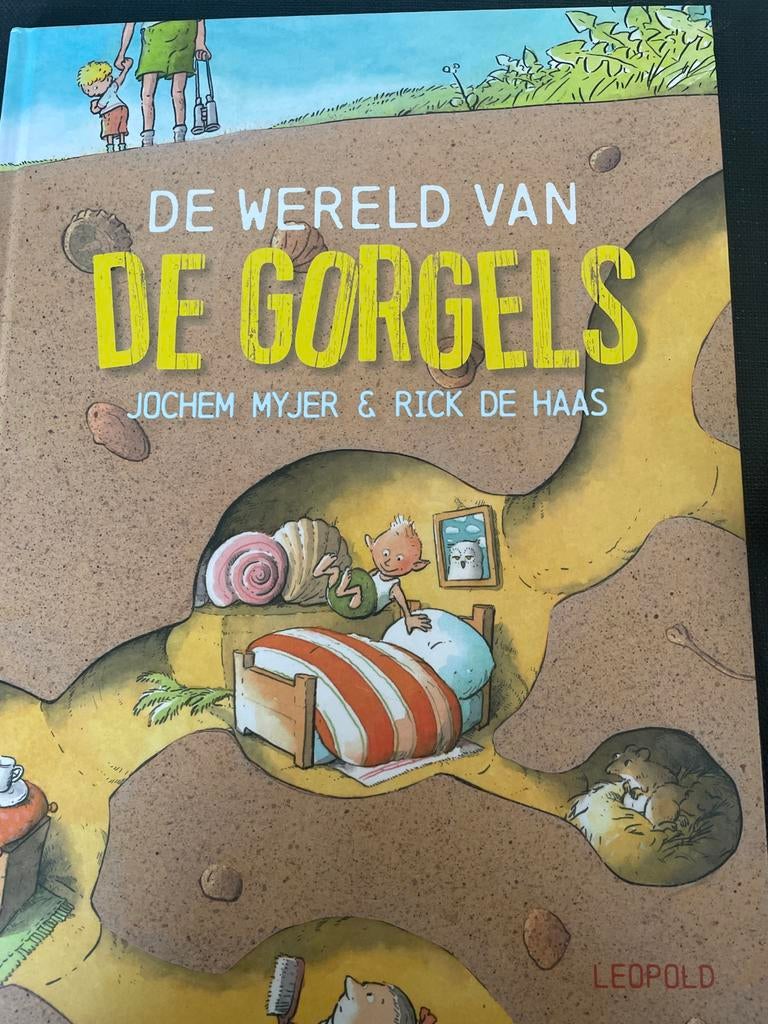 Prentenboek De Gorgels - Jochem Myjer & Rick de Haas, Ophalen, Zo goed als nieuw, Prentenboek