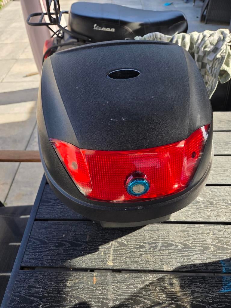 Scooter koffer / topkoffer - Gebruikt, Motoren, Ophalen, Gebruikt