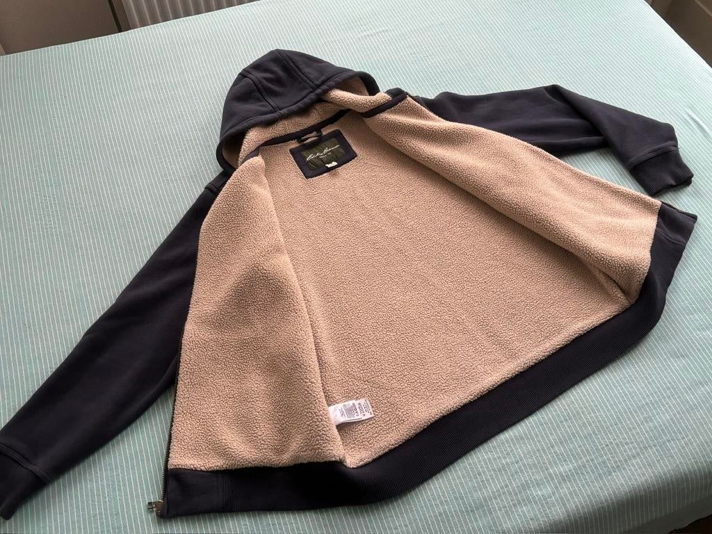 Eddie Bauer Hoodie - donkerblauw - maat L, Ophalen of Verzenden, Zo goed als nieuw, Eddie Bauer