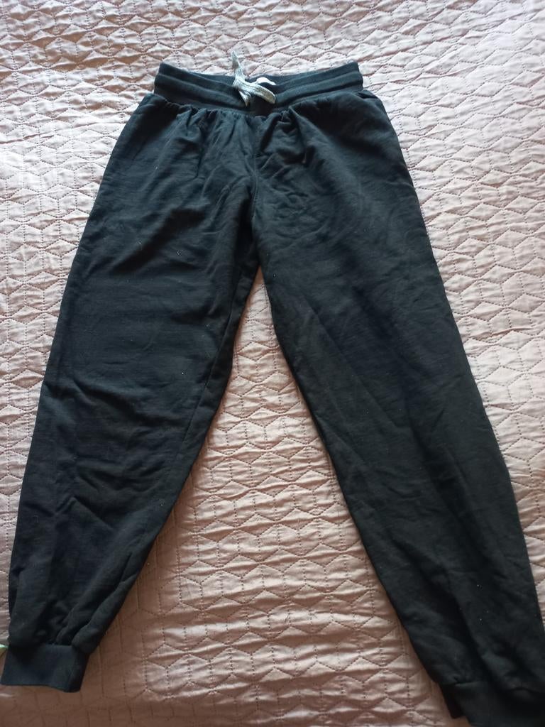 Zwarte joggingbroek Bonprix maat 170, Broek, Gebruikt, Jongen of Meisje, Ophalen of Verzenden