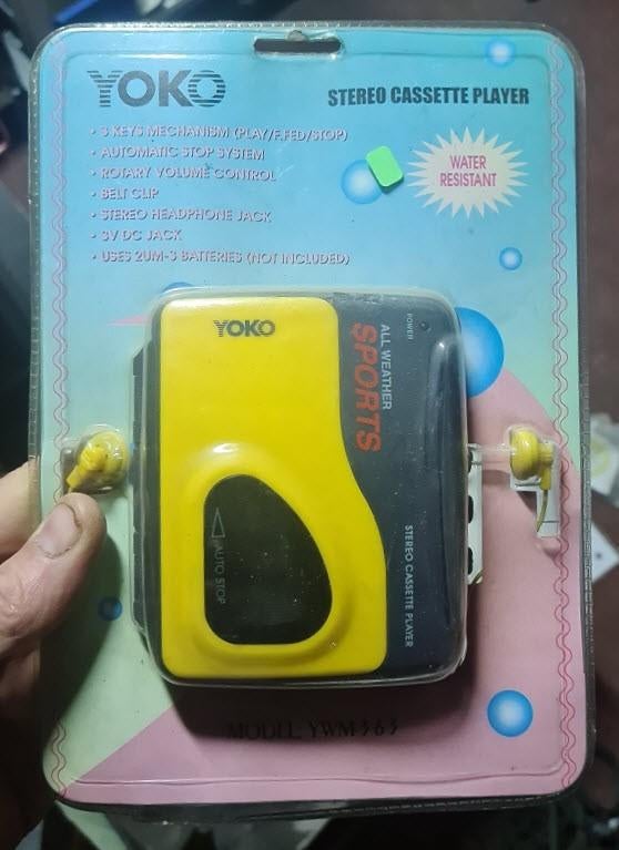 Yoko YWM-363 vintage retro sports walkman, Verzenden, Walkman