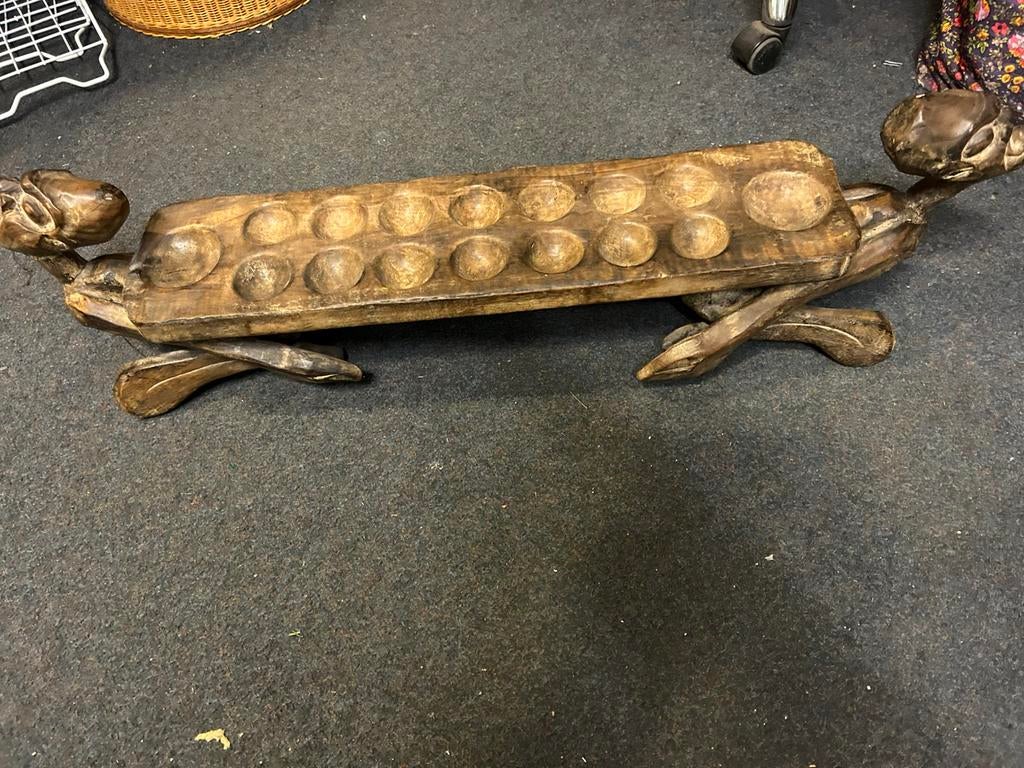 Houten snijwerk apart, Antiek en Kunst, Ophalen