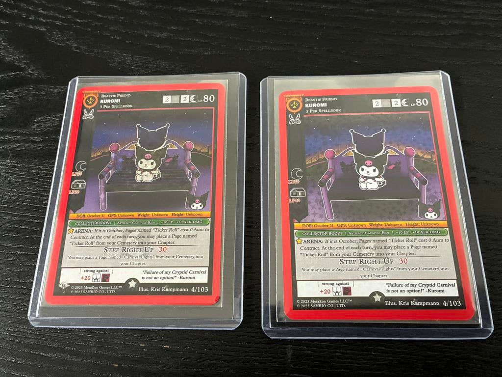 Metazoo Cryptid Carnival nr. 4 holo/reverse, Hobby en Vrije tijd, Ophalen of Verzenden, Nieuw, Losse kaart