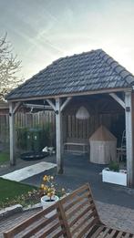 Overkapping met puntdak (kapschuur), Ophalen, Gebruikt, Veranda