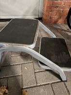 dubbele opstap trapje met antislip, Caravans en Kamperen, Ophalen, Gebruikt