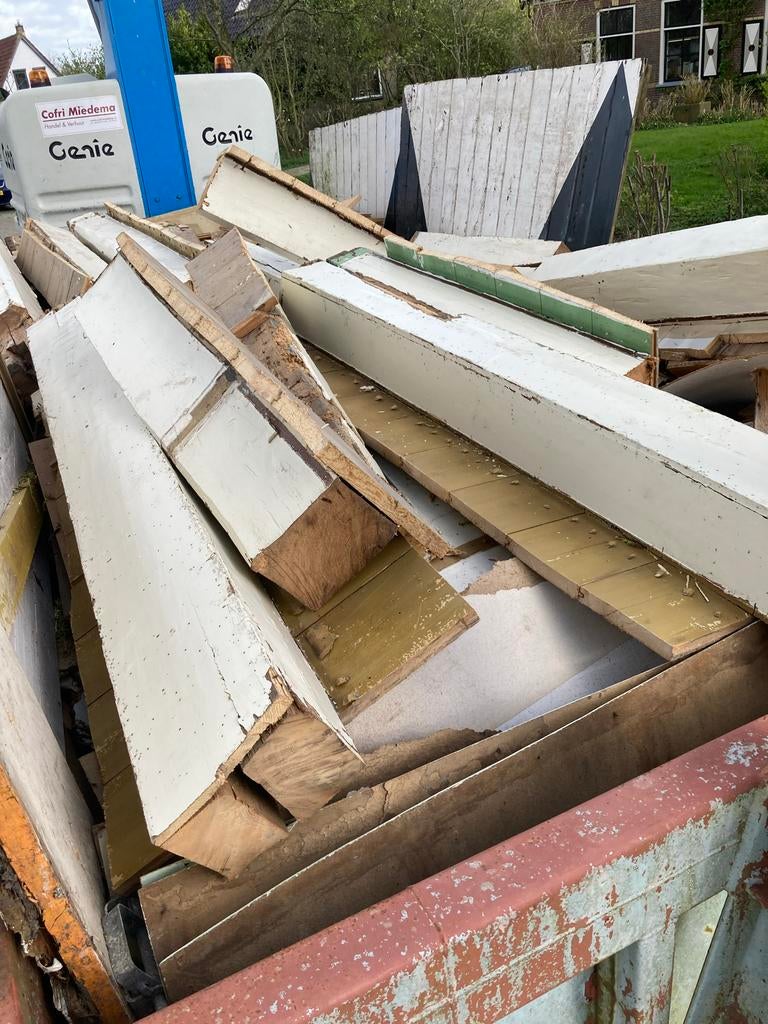 Gratis haardhout en aanmaakhout - Weg is weg!, 6 m³ of meer, Ophalen, Overige houtsoorten, Blokken