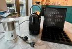 Nespresso machine, melkopschuimer en capsule opbergbox, Ophalen, Gebruikt, Koffiemachine, 1 kopje