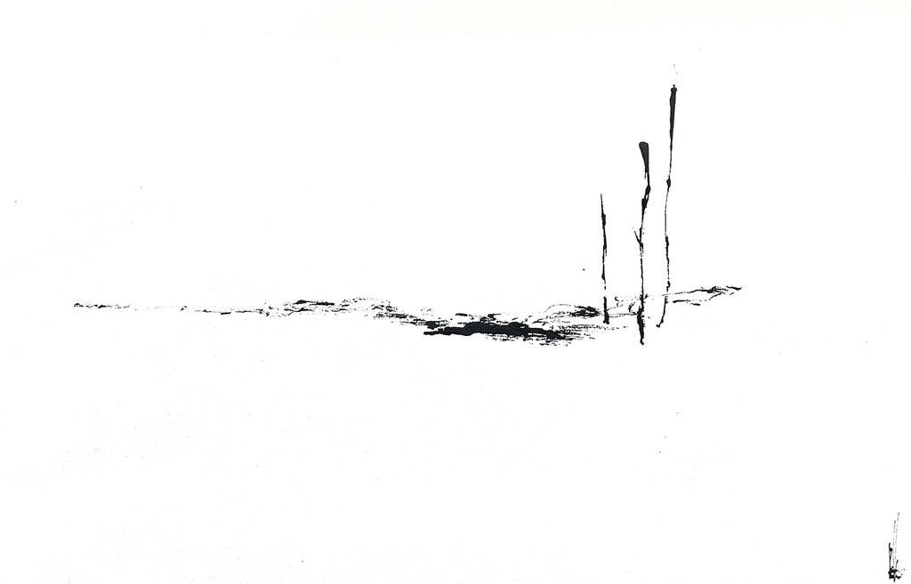Melle (1908-1976) - inkttekening - 30,5x46,5cm - signed, Verzenden
