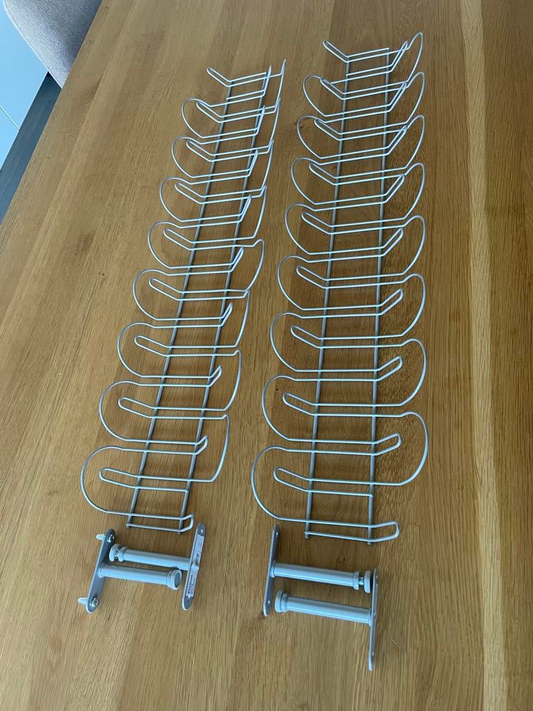 Ikea SIGNUM kabelgoot horizontaal, zilverkleur, 70 cm, Diversen, Bureau-accessoires, Ophalen, Zo goed als nieuw
