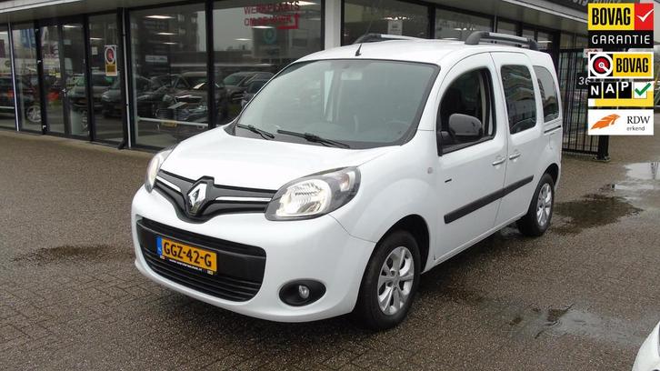 Renault Kangoo Family 1.2 TCe Limited Start&Stop, Auto's, Renault, Te koop, Kangoo, ABS, Airbags, Airconditioning, Bluetooth, Boordcomputer