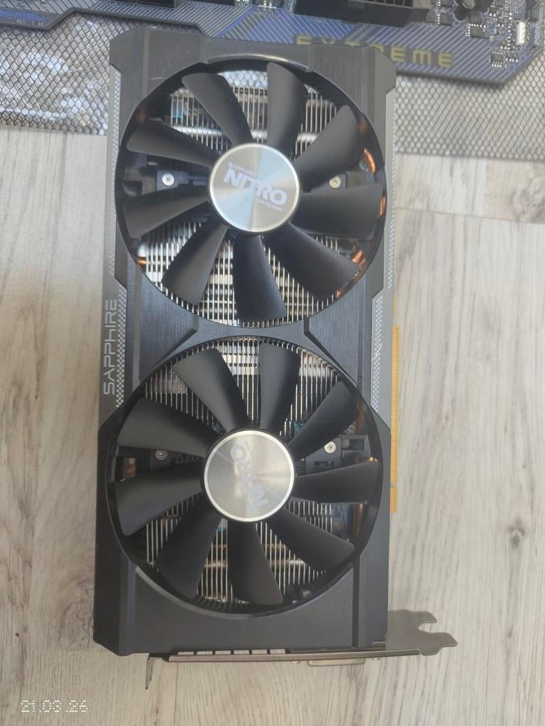 AMD SAPHIRE Nitro R9 380 4G, Ophalen, PCI-Express 3, Gebruikt, AMD