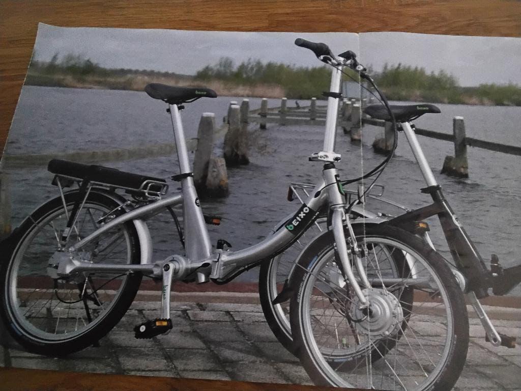 beixo elec .vouwfiets, Fietsen en Brommers, Elektrische fietsen, Zo goed als nieuw, Overige merken, 50 km per accu of meer, Ophalen
