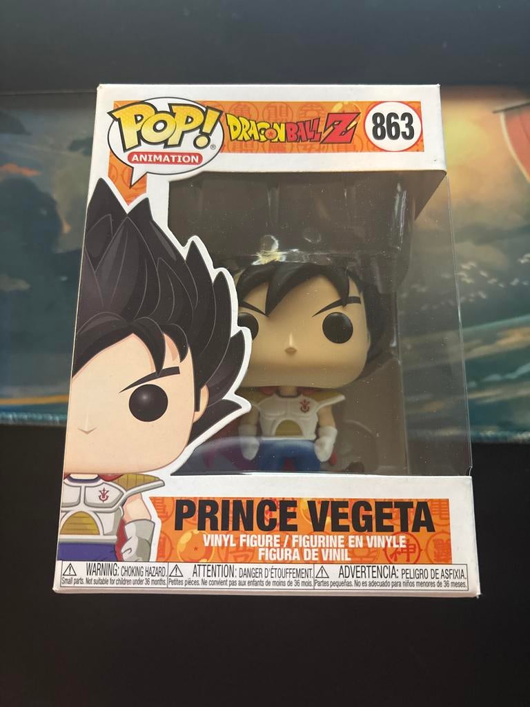 Funko Pop! Dragon Ball Z - Prince Vegeta #863, Ophalen of Verzenden, Nieuw
