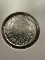 10 cent 1904 UNC, Ophalen of Verzenden, Koningin Wilhelmina, 10 cent
