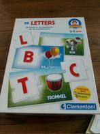 Clementoni leerspel de letters | tweetalig leerspel, Ophalen of Verzenden