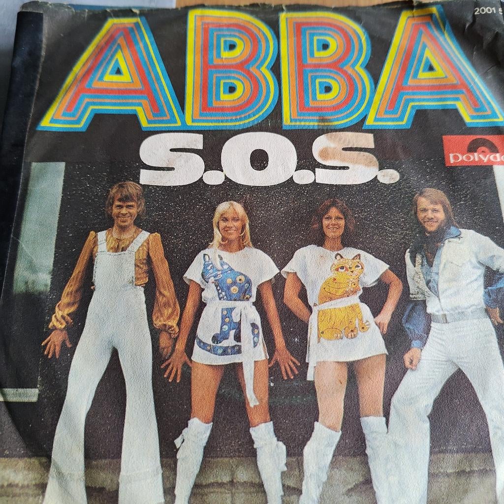 ABBA - S.O.S. (Single, Polydor 2001 586), Ophalen of Verzenden, 7 inch