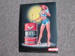 MOTUL PIN UP BLIKKEN RECLAMEBORD, Ophalen, Nieuw, Reclamebord