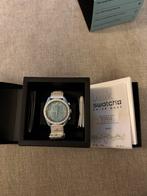 Omega Swatch Moonswatch Mission to Uranus Horloge, Kunststof, Polshorloge, Overige materialen, Ophalen of Verzenden