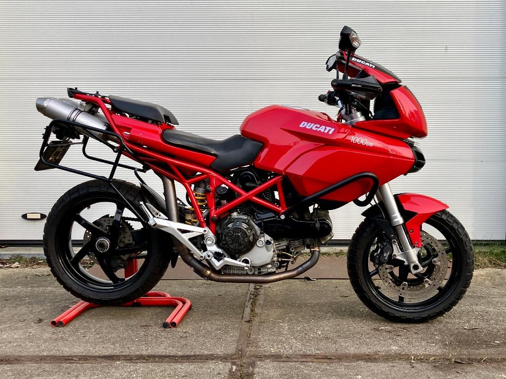 Ducati Multistrada 1000 DS met DesertX en Enduro looks, Motoren, Motoren | Ducati, 2 cilinders, Sportuitlaat, Particulier, Toermotor