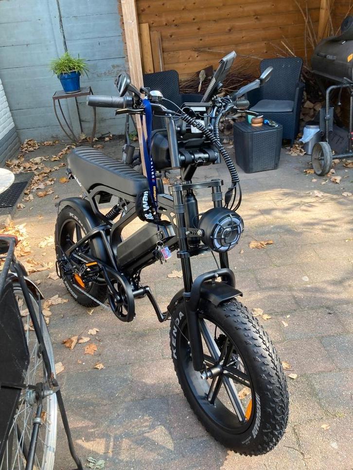 Fatbike, La Souris V20 Pro Black, Fietsen en Brommers, Elektrische fietsen, Zo goed als nieuw, Overige merken, 59 cm of meer, 50 km per accu of meer