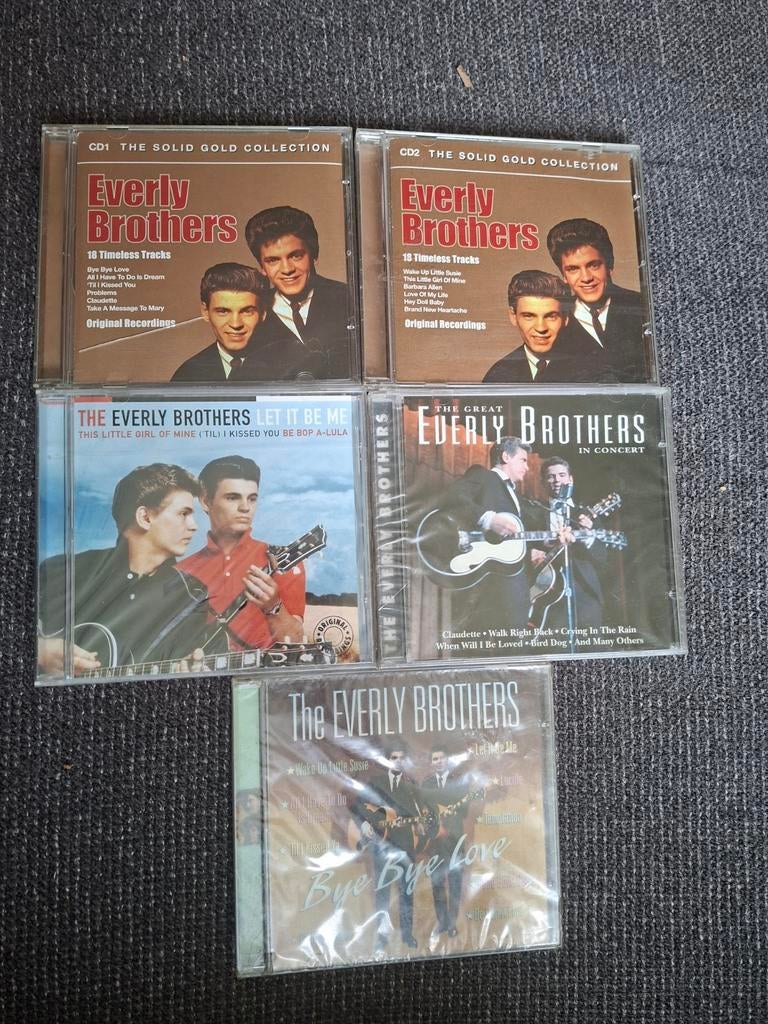 The Everly Brothers - 4 Titels, Cd's en Dvd's, Cd's | Pop, Nieuw in verpakking, Verzenden