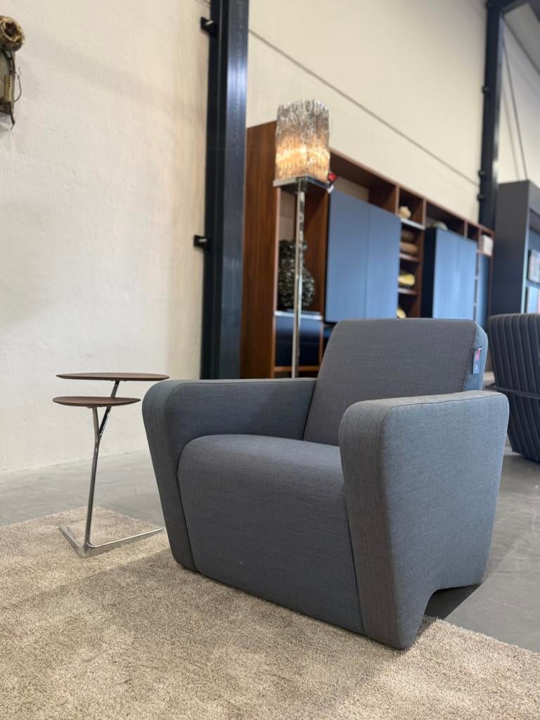 Nieuw Gelderland Spectrum New Amsterfam Fauteuil Blauw stof, Spectrum, Nieuw, 75 tot 100 cm, Ophalen of Verzenden