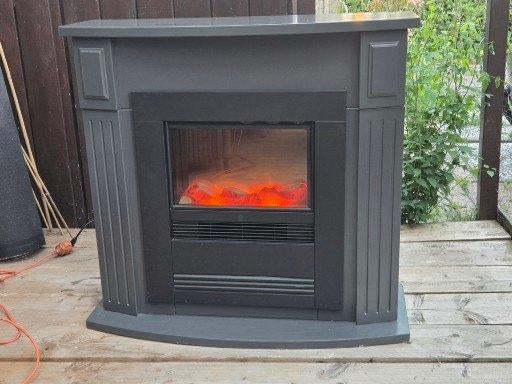 Sfeerhaard, Ophalen, Gebruikt, Vrijstaande haard, Elektrische haard