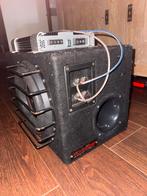 DD Audio LE-M10d Subwoofer + Ground Zero Versterker, Auto diversen, Ophalen, Gebruikt