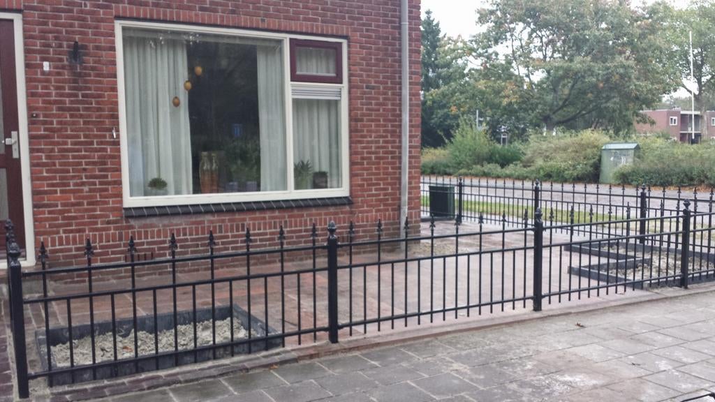 Ijzeren sierhekwerk, Tuin en Terras, Ophalen, Gebruikt, IJzer, Sierhekwerk