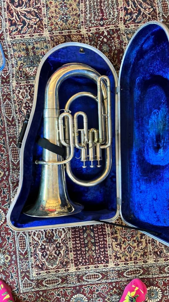 Bariton tuba Schenkelaars, Muziek en Instrumenten, Ophalen, Gebruikt, Euphonium of Tenortuba