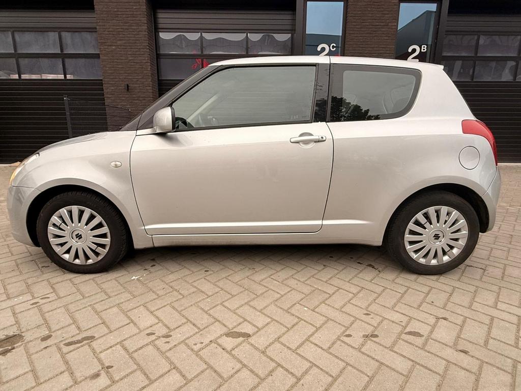 Suzuki Swift 1.3 3D 2007 Grijs, Auto's, Suzuki, Swift, Bedrijf, Handgeschakeld, 92 pk
