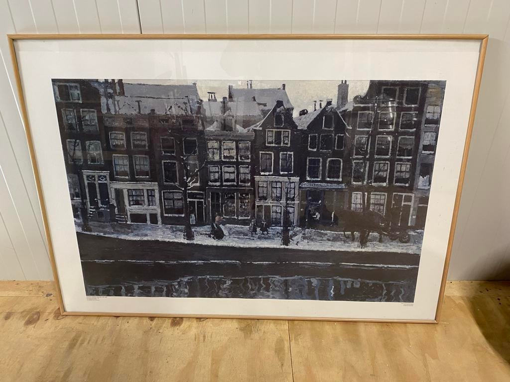 Breitner - Lauriergracht Amsterdam, Ophalen