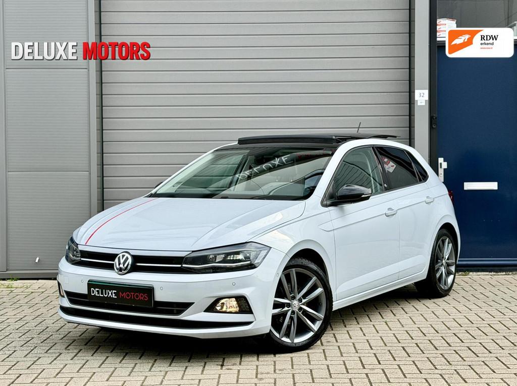 Volkswagen Polo 1.0 TSI Beats DSG Pano|Keyless|Camera|ACC, Stof, Gebruikt, Wit, Bedrijf