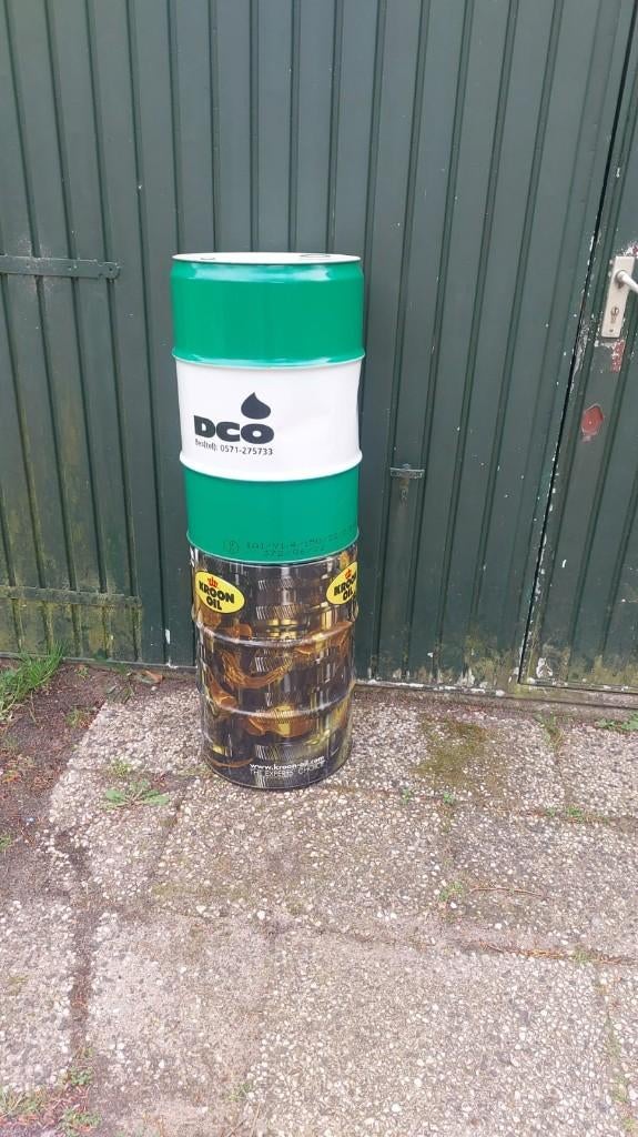 60 liter vuurton olievat bbq, Ophalen of Verzenden