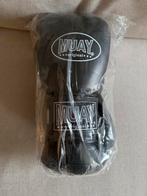 Muay boks handschoenen 16 OZ zwart nieuw, Sport en Fitness, Boksen, Ophalen of Verzenden, Nieuw, Bokshandschoenen